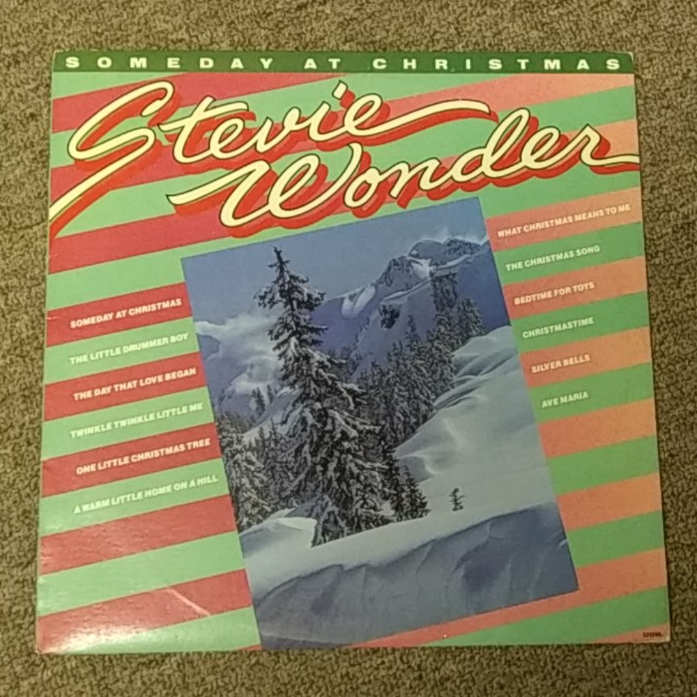 Stevie Wonder "Someday at Christmas" Vinyl Record